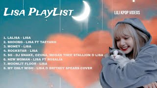 Lisa PlayList Full Songs  Lili Kpop Videos [upl. by Hull]