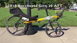 Bacchetta 2018 Giro 20 ATT Recumbent Review [upl. by Banky]