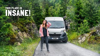 YOU WON’T BELIEVE WHAT’S IN NORWAY Van Life here is ridiculous [upl. by Farny489]