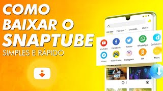 COMO BAIXAR O SNAPTUBE GRÁTIS ATUALIZADO 2021 SIMPLES E RÁPIDO  Max MW [upl. by Islean]