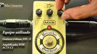 MXR ZW44 Berzerker Overdrive [upl. by Nosmoht]