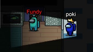 Fundys game breaks while impostor in Modded Among Us [upl. by Engdahl]