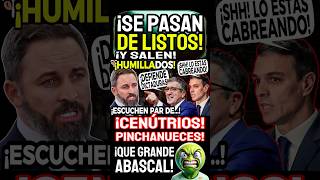 Abascal DESPEDAZA a Sánchez POR PASARSE DE LISTILLO  Vox Congreso [upl. by Kacie455]