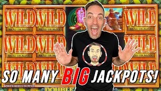 😮 So Many BIG JACKPOTS ⫸ 11 Bonuses in 50 Minutes [upl. by Fredrika]