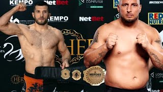 Ion Pascu Vs Raul Catinas  Tolea Ciumac in Noua Gala Heroes din Octombrie [upl. by Ellevart]