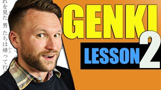 【N5】Genki 1 Lesson 2 Grammar Made Clear  This and That in Japanese [upl. by Rodmann]