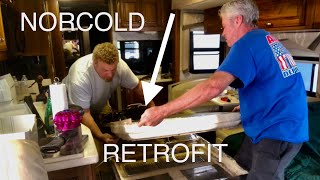 Norcold 1200 RV refrigerator retrofit pt 2 of 3 340 [upl. by Cuthbert]