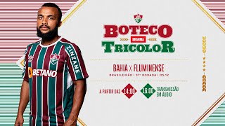 BAHIA X FLUMINENSE AO VIVO COM BOTECO BRAHMA TRICOLOR  CAMPEONATO BRASILEIRO 2021 [upl. by Herwick]