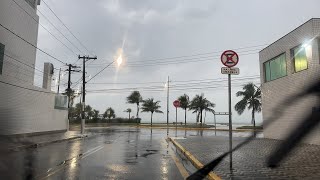 CHUVA EM PRAIA GRANDE [upl. by Durno348]