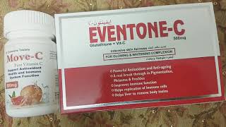 Eventone  C Tablet Review Skin amp Full Body Whitening Capsule [upl. by Etezzil984]