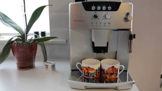 DeLonghi Magnifica ESAM04110S beantocup coffee machine [upl. by Devaj]