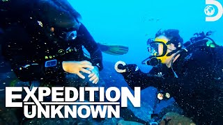 Josh Gates Most Amazing Underwater Discoveries  Expedition Unknown  Discovery [upl. by Icrad]