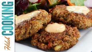 How To Make Crab Cakes  Hilah Cooking [upl. by Aileduab]