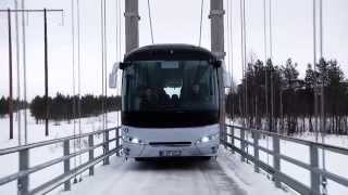 MAN Bus und Neoplan  Wintertest in Arjeplog [upl. by Kleiman241]