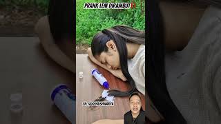 PRANK LEM DIRAMBUT⁉️ cr DiyaIshwarya funny tomndjerry comedy fun prank bollywood music [upl. by Adiarf]