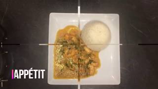 Riz au curry et crevettes [upl. by Ivz]