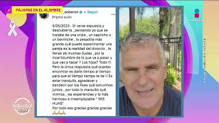 Héctor Soberón SE DIVORCIA al confirmarse su paternidad del hijo de Brigitte Rivera  Sale el Sol [upl. by Eislrahc]