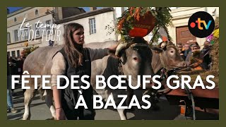 « Le Temps D’un Détour » à la fête des boeufs Gras de Bazas et à la fête des bergers dAramits [upl. by Niamart]