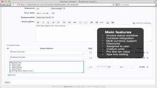 Redmine Invoices plugin [upl. by Loralee]