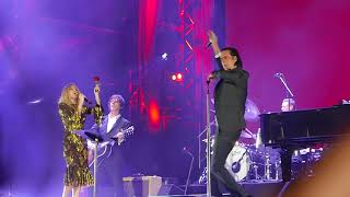 Nick Cave Kylie Minogue  Where the wild roses grow London All Points East Festival June 3rd 2018 [upl. by Troyes]