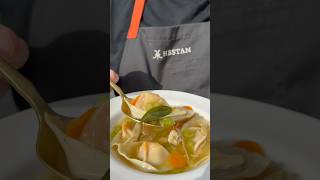 Autumn Wonton Soup wonton wontonsoup [upl. by Lodge]