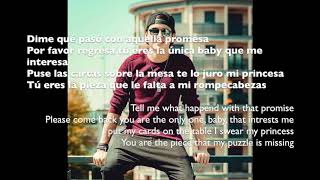 CNCO  No entiendo LETRALYRICS with ENGLISH TRANSLATION [upl. by Tanner]