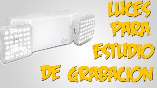 Luces Para Estudio de Grabación  Caseras y Recicladas  Muy Fáciles [upl. by Macey107]