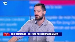 David Guiraud détruit un jeune soutien dEric Zemmour [upl. by Zoara495]