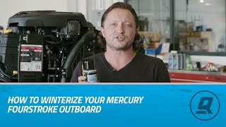 How to Winterize Your Mercury FourStroke Outboard [upl. by Schulze694]