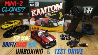 Kamtom 132 Scale 35 AWD RC DriftRace Car Unboxing Review and Test Drive Future Upgrade Ideas [upl. by Edveh]