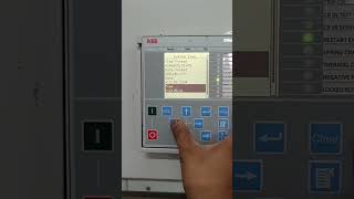 How to check CT and pt ratio from ABB relay and Date time setting [upl. by Ahsinra]