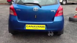 Toyota Yaris Stainless Steel Sports Exhaust [upl. by Whiting]