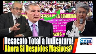 TOTAL DESACATO DE LOS TRABAJADORES Y CRECE LA EXIGENCIA MANOTAZO DE AUTORIDAD DESDE LA JUDICATURA [upl. by Victoria]