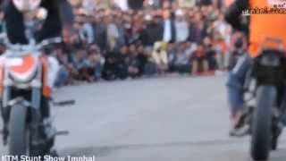 KTM Stunt Show Imphal Manipur  HD [upl. by Hteik561]