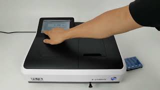 How to use uv vis spectrophotometer to testing absorbance？ [upl. by Aydne]