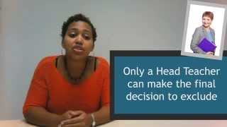 The Head Teachers Decision and Duties  Understanding School Exclusions UCL CAJ [upl. by Zere989]