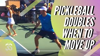 Pickleball Strategies  When to Move Forward in Doubles and When to Stay Back [upl. by Ennasus]