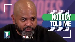 JB Bickerstaff SPEAKS on his JOB SECURITY after the Celtics ELIMINATE the Cavaliers [upl. by Suravat]