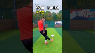 SKILL  FINISH Challenge ⚽️✅🤯 [upl. by Murtagh]