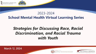 Strategies for Discussing Race Discrimination and Trauma with Youth [upl. by Aldercy]