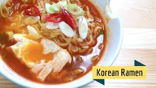 How to make Korean Ramen [upl. by Kirkpatrick430]