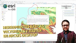 Herramientas básicas vectoriales y ráster en ArcGIS Desktop [upl. by Zacarias197]