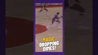 Magic Johnson Highlights 5Time NBA Champion Dropping Dimes [upl. by Ardnoed]