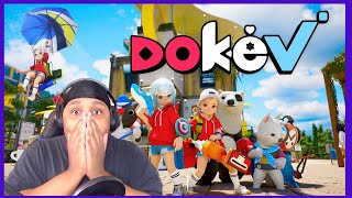 DokeV  Official Extended Gameplay Trailer Reaction  Gamescom 2021 [upl. by Halian497]