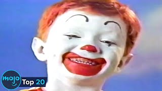 Top 20 Weirdest McDonalds Commercials [upl. by Lenaj]