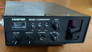 CYBERNET MASTER COMMANDER 120 CH FM AM USB LSB CB Radio [upl. by Ishmael]