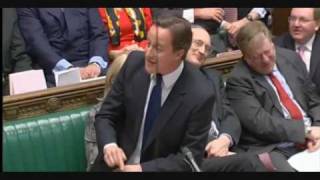 Cameron smashes Brown into pieces at PMQs [upl. by Dazraf251]