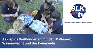 Asklepios Weltkindertag mit den Maltesern Wasserwacht und der Feuerwehr [upl. by Villiers993]