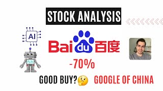 Baidu Stock Analysis  Extrem undervalued China Stock [upl. by Rehpoitsirhc]