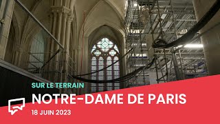 NotreDame de Paris  Reconstruction  Sur le terrain [upl. by Dygert]